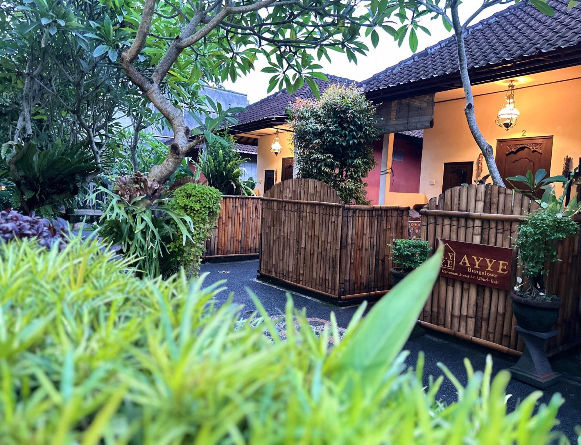 Ayye Bungalows Ubud Exterior foto